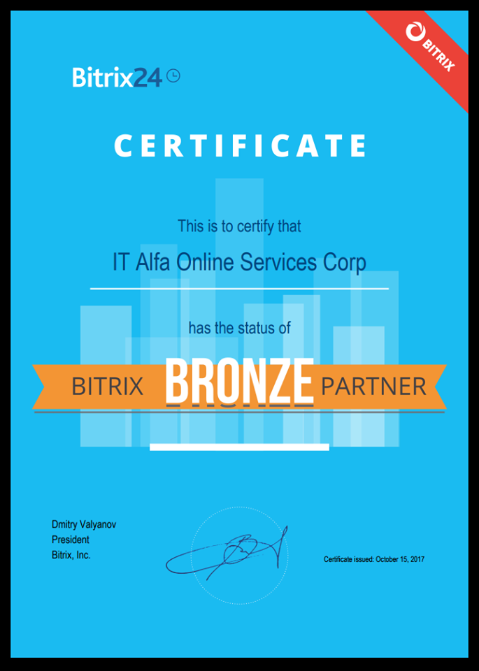 , IT-Alfa.com New Partnership with Bitrix24